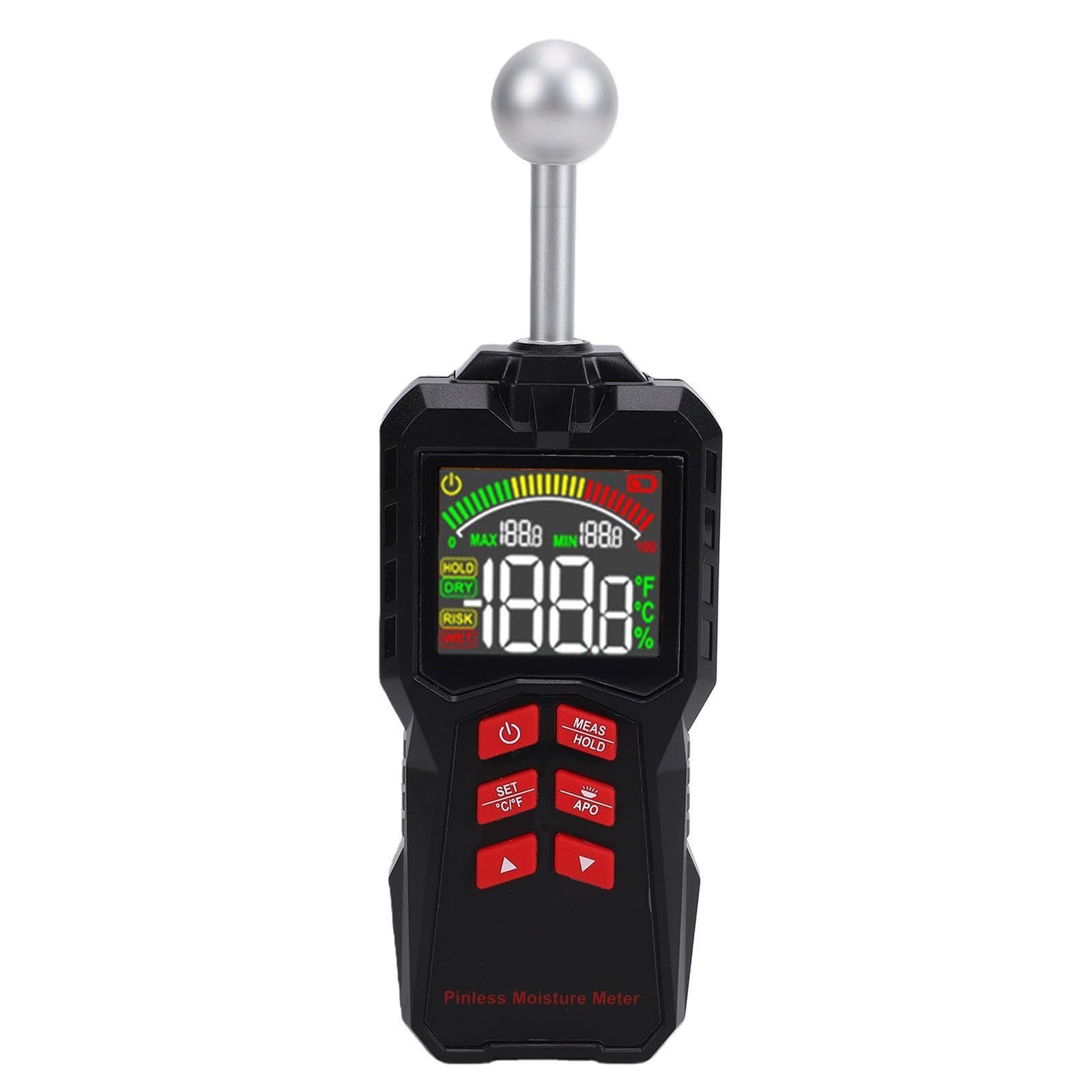 Medidor Humedad Sin Clavijas, HigróMetro Digital Y Detector Humedad