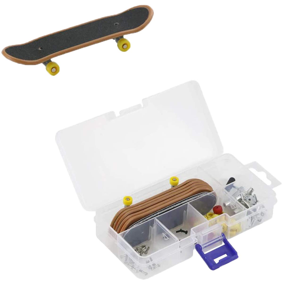 Buy YICHUMY DIY Fingerboard Kit with Box 5 Packs Mini Fingerboards