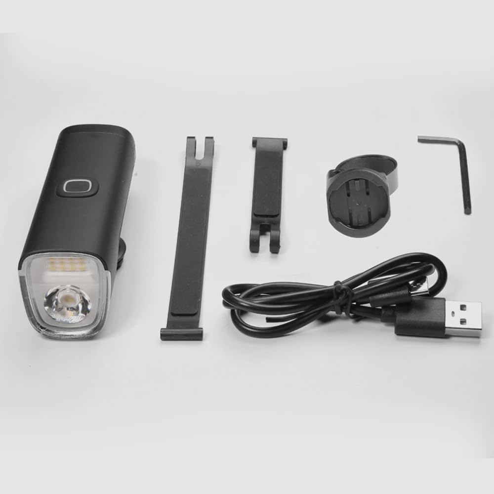 Luce per Bicicletta ALLTY 1000, 1000 Lumen, 4000 mAh, Luce Anteriore Diurna per Ciclismo, Impermeabile IPX7, Strumento di Illuminazione per Ciclismo