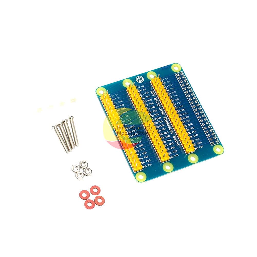 Buy Raspberry Pi 4 Model B GPIO Extension Board 3 x 40 Pin GPIO Adapter