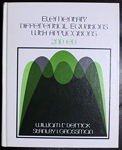 Elementary Differential Equations With Applicat... 0201031620 Book Cover