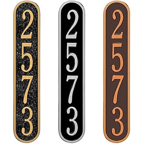 LINMAGCO Custom Address Plaque Cover
