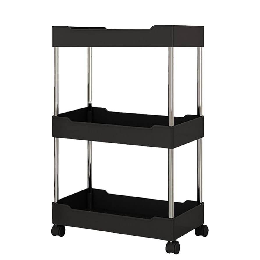 キッチンワゴン ペットボトル 収納カート 隙間収納 スリム キャスター付き Amazon.co.jp: キッチンワゴン スリム キャスター付き 隙間収納