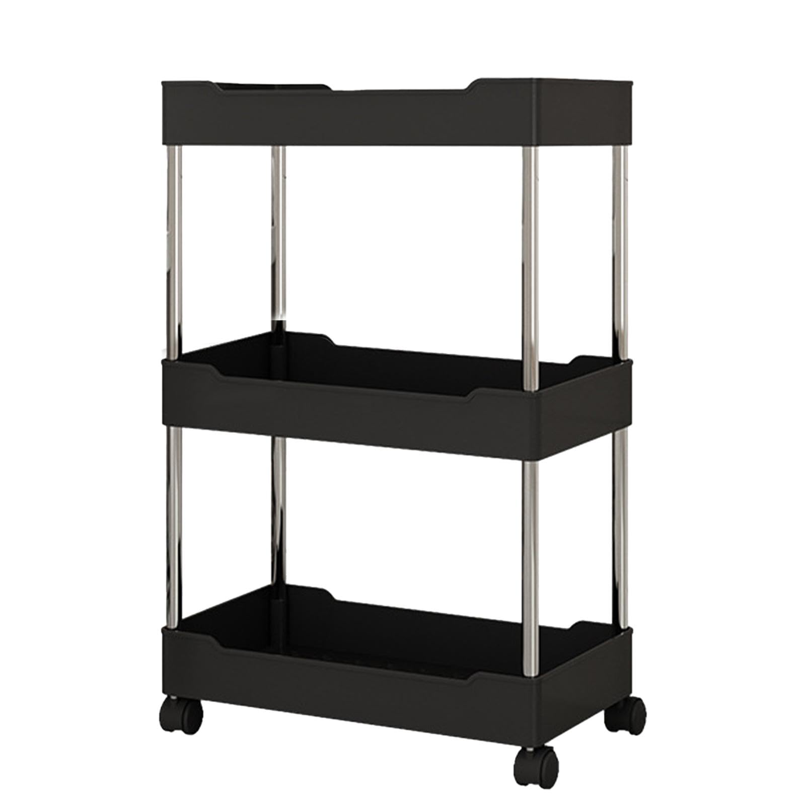 Amazon.co.jp: キッチンワゴン 隙間収納 キャスター付き ペット