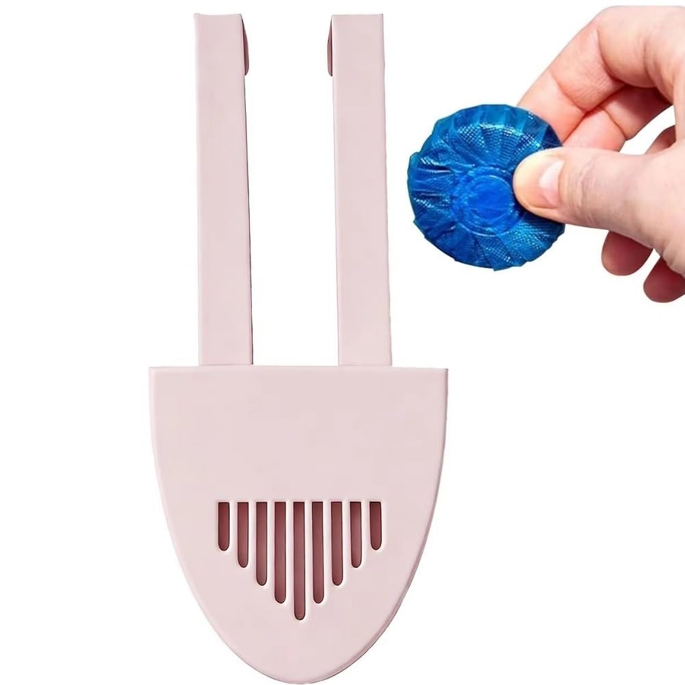 Vjsujehgy For Toilet Tank Cleaning Tablet Carry Holder Anti-Slip Design-Stable Tablet Holder for Bathroom for Home Dorm RV B
