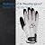 Brigic Waterproof Weatherproof Winter Work Gloves, Gray, Ideal for Gardening & Outdoor Tasks, Large