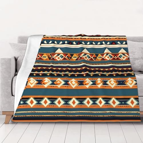 Couverture flanelle amérindienne le cadeau idéal pour lit et canapé - 2