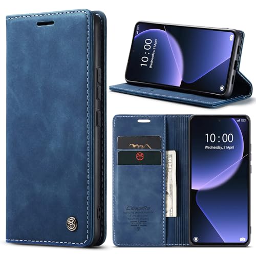 ZONNAVI Cover per Huawei P20 PRO, Flip Custodia Pelle PU con [Slot Cart] [ Supporto Stand] [Magnetica], Cover a Libro Portafoglio per Huawei P20 PRO (Rosso
