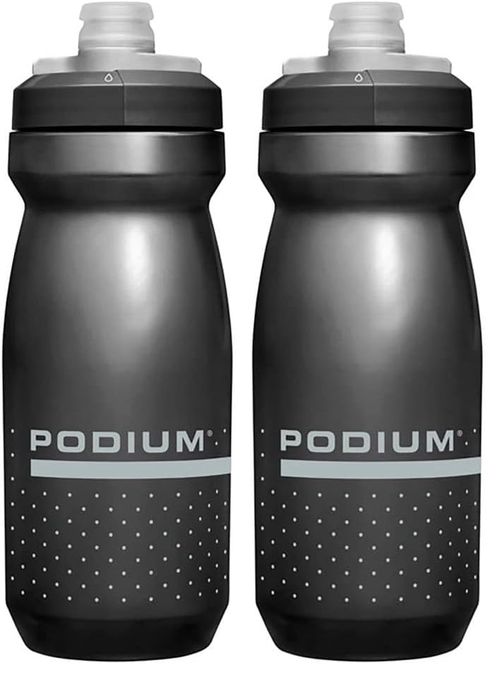 Bouteille de vélo CamelBak Podium étanche avec bouchon auto-fermant