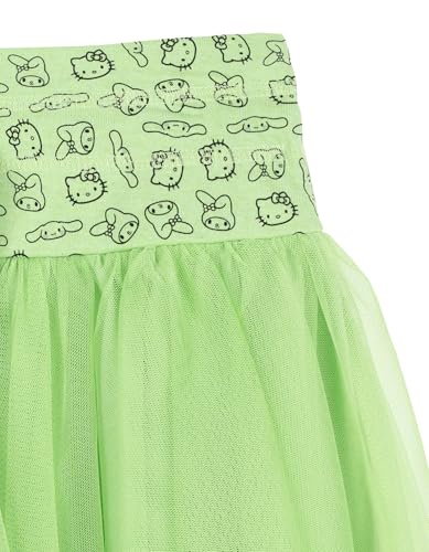 Image of Hello Kitty Girls' 2-Piece T-Shirt and Skirt Set Toddler to Big Kid