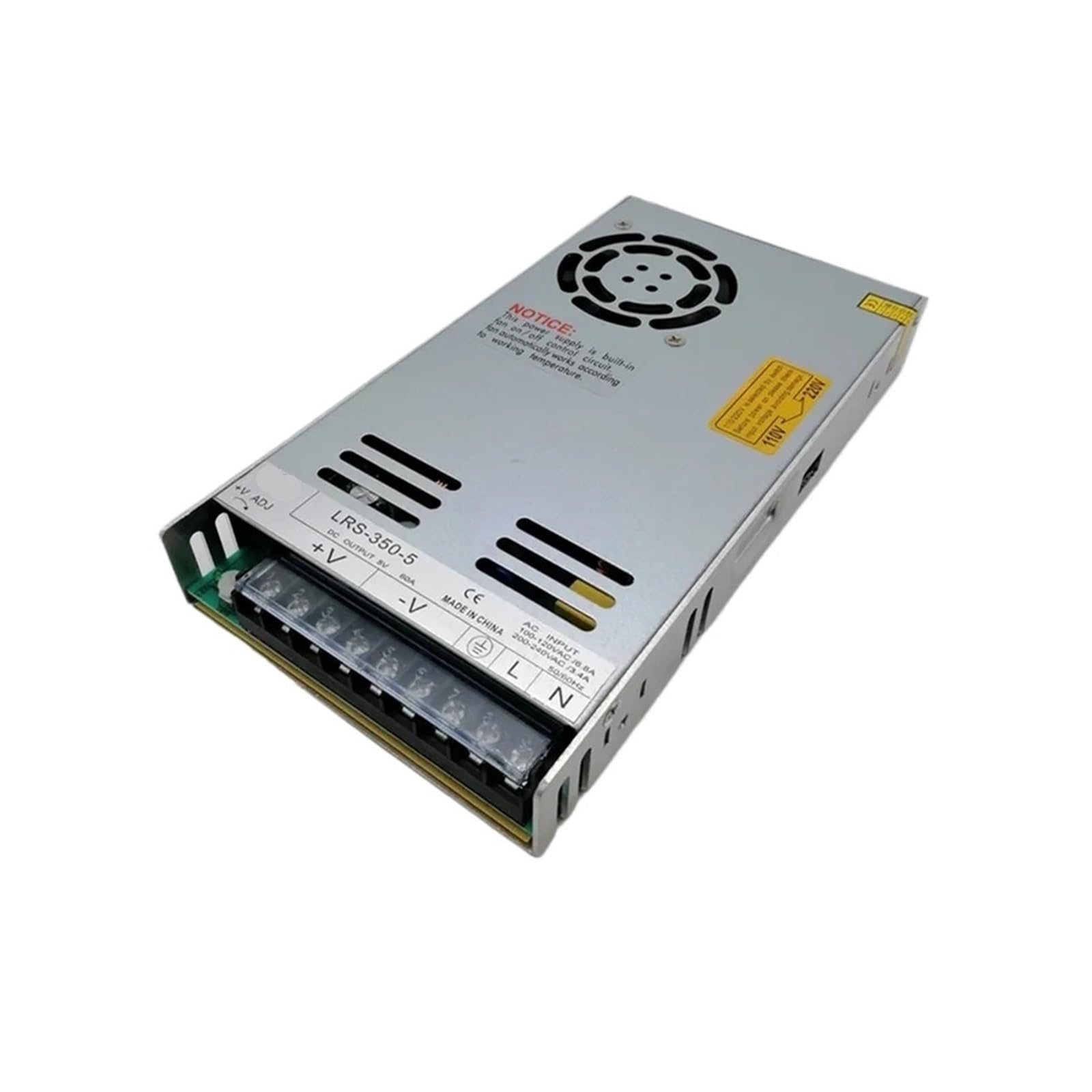 JGNAYRKJQI DC 5V 12V 15V 24V 36V 48V Switching Power Supply LRS-350W
