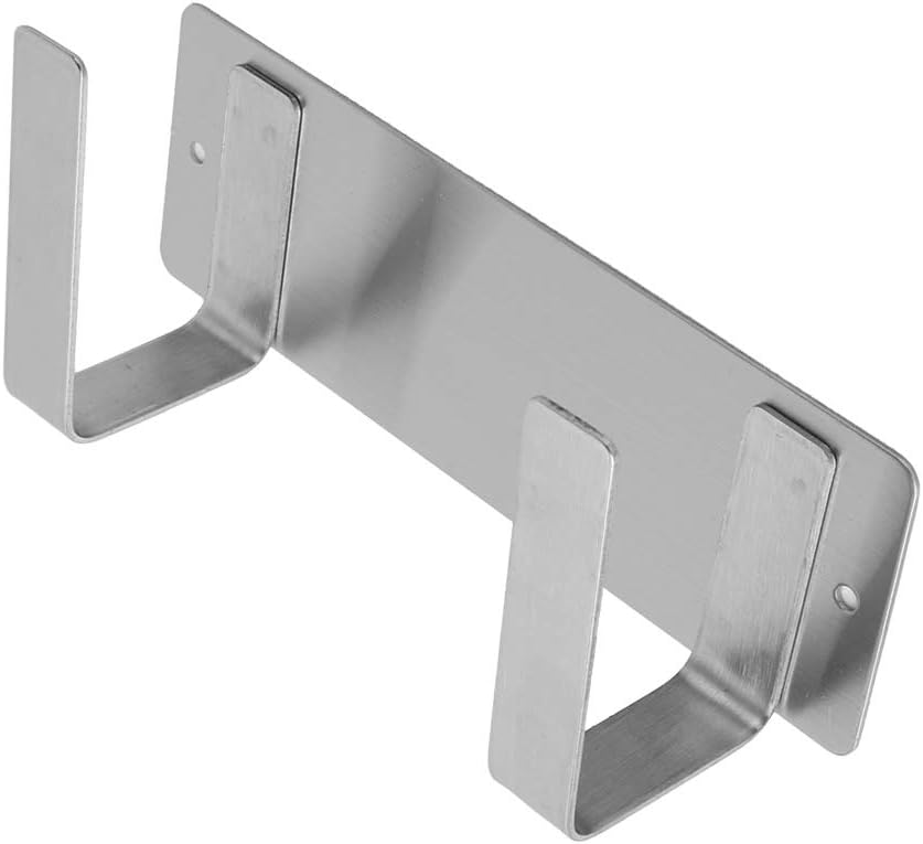 Stainless Steel Pot Lid Holder, Wall Mounted Pot Cover Rack Storage Rack Chopping Board Punch Free Multi Functional Kitchen Rack