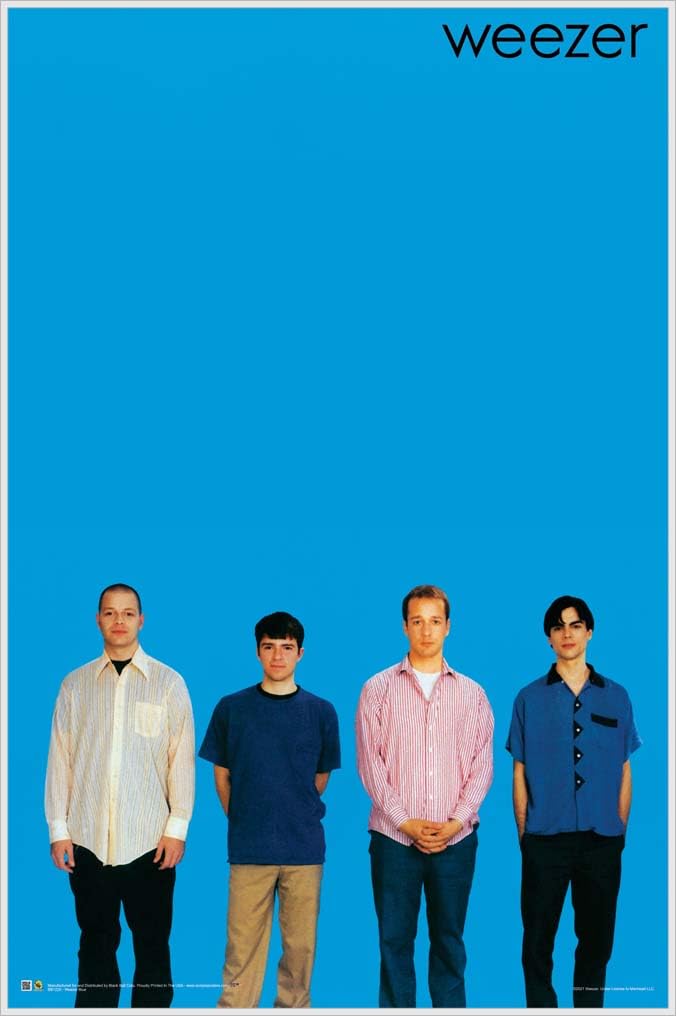 Amazon.com: Weezer - Blue - Mini Poster - Officially Licensed