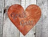 💕𝐇𝐀𝐔𝐒𝐓Ü𝐑 𝐃𝐄𝐊𝐎 Dekorieren Sie Ihre Haustür oder den Vorgarten im Eingangsbereich mit dem Rost Deko Herz und heißen damit Ihre Gäste Herzlich Willkommen