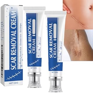 Scar Removal Cream,1 OZ Scar Remove Gel,Scars Removal Cream, For Surgical Scars,Skin For All Ages & Skin Types (2PC)