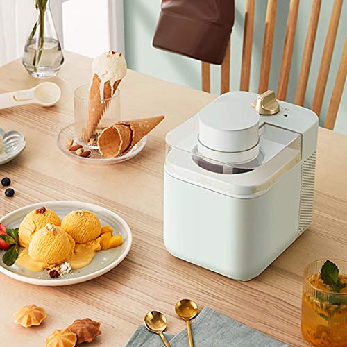 N/D Elektronische Eismaschine, Haushalt elektrische automatische Fruchteiscreme Maschine, Grün – Bild 3
