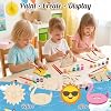 Bafeil 24 Pack Summer Beach Wooden Crafts Paint Kit - 8 Style Unfinished Wood Cutouts with Magnets, DIY Color Your Own Magnet Art Crafts for Party Favors, Classroom & Summer Activities #3