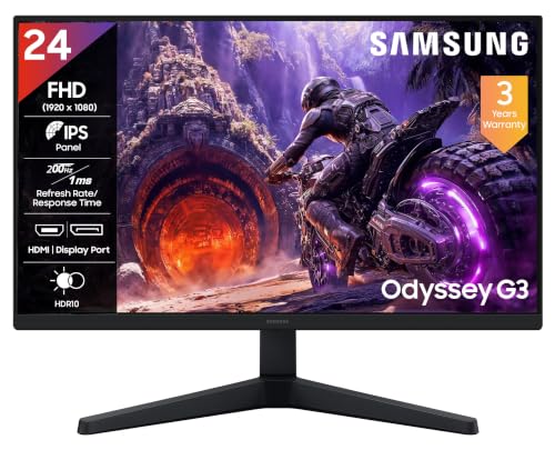 Samsung Store Samsung 24" Odyssey G3 IPS Gaming Monitor - Image 2