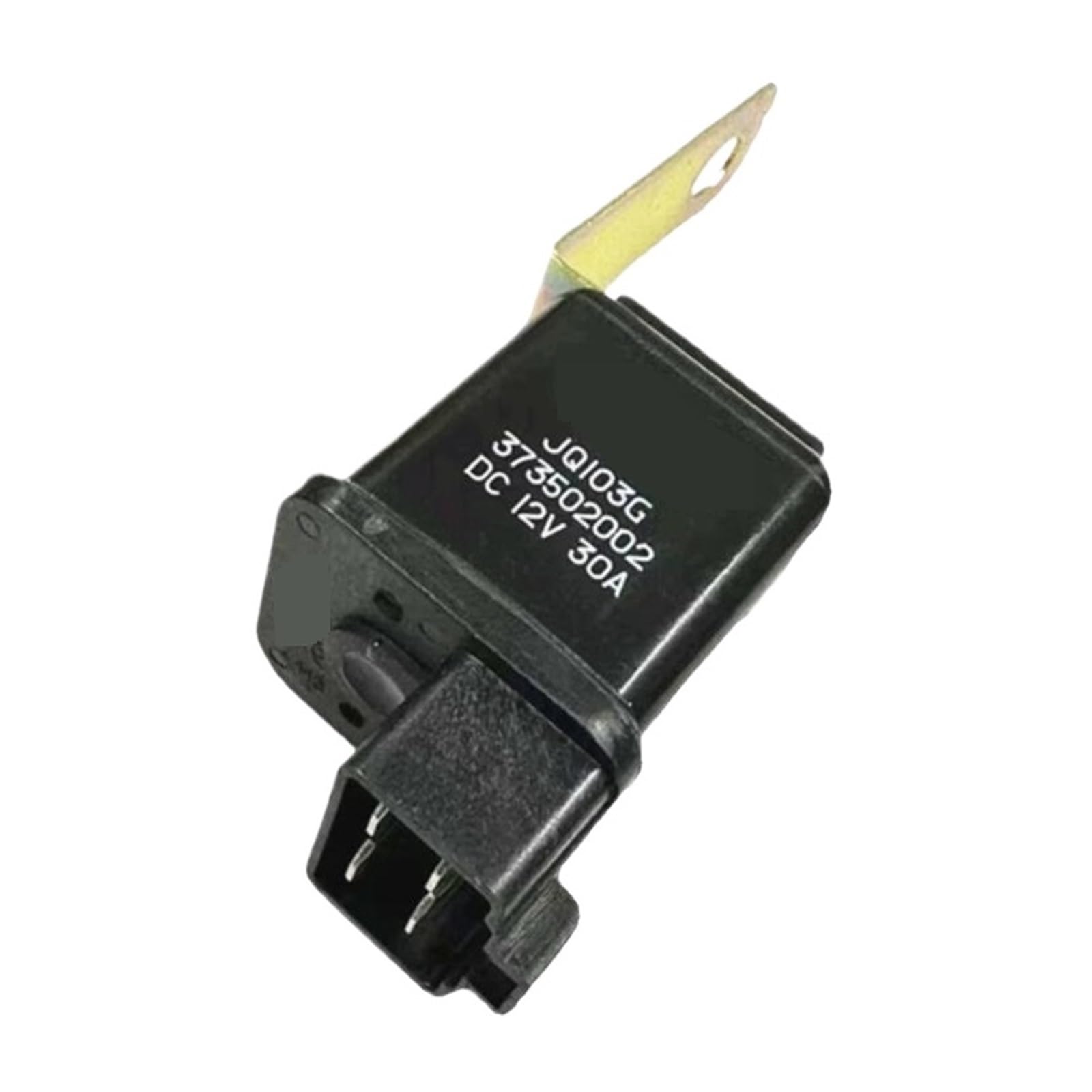 Relay 12V 30A 4PIN JQI03G pour commutation de courant continu auto moto et bateau, pack 5