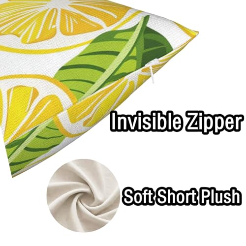 Housse de coussin 60x80 cm jaune lavable pour protéger vos oreillers