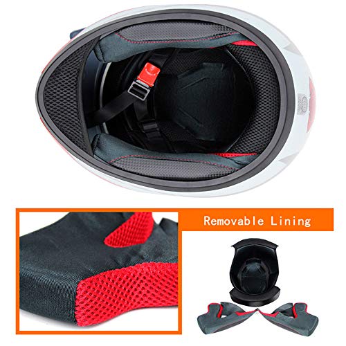 Adult Personalized Cat Ear Motorcycle Helmet,Men And Women Cool Cat Locomotive Motorcycle Full Face Helmet,Dot Certification Standard,Suitable For All Seasons #TOP3