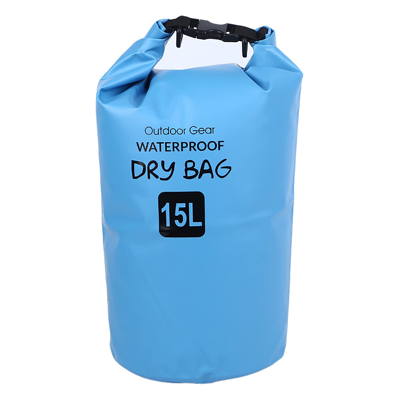Borsa Impermeabile Folgtek 15L Per Rafting - PVC Resistente, Per Kayak, Pesca E Campeggio - Foto 13