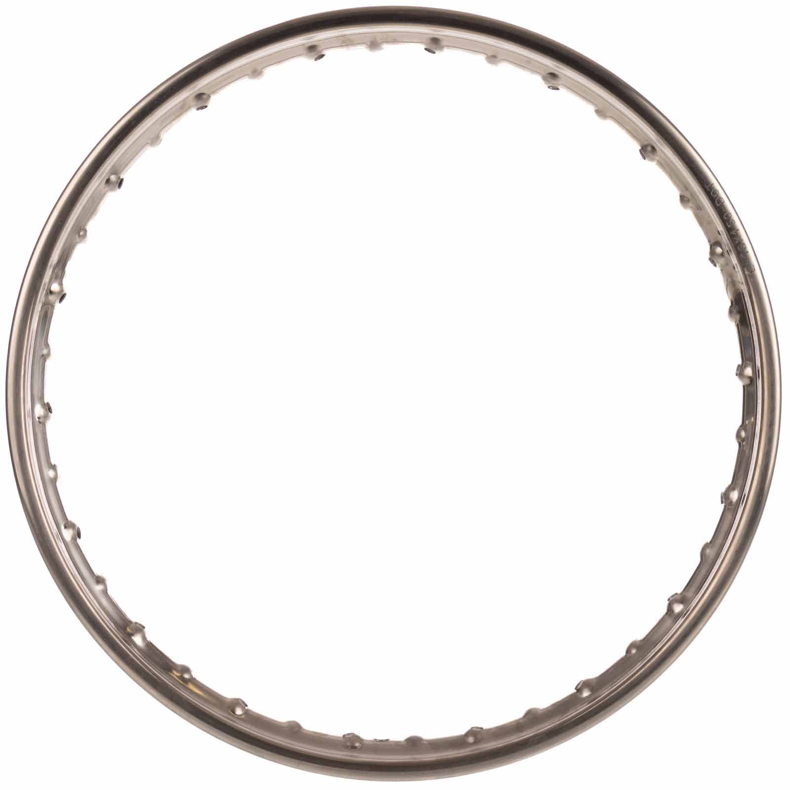 Acero inoxidable Llanta 1,50 x 16 pulgadas, 36 agujeros