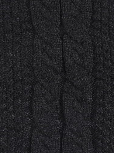 Image of ZAFUL Women's Cropped Turtleneck Sweater Lantern Sleeve Ribbed Knit Pullover Sweater Jumper