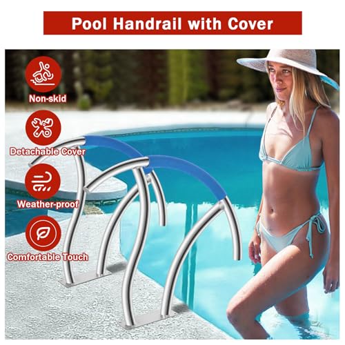 image for AIKKYS Pool Handrail 2 PACK, 30