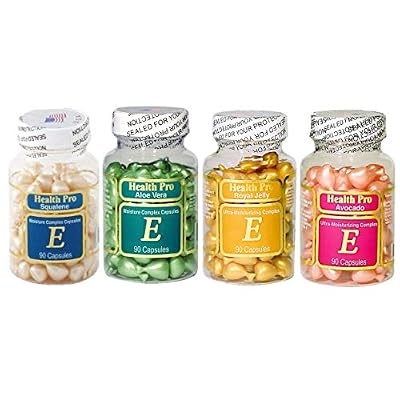 Set of 4 Vitamin E Skin Oil-Avocado/Aloe Vera/Royal Barbados | Ubuy