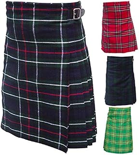 AAR Mens 5 Yard Scottish Kilts Tartan Kilt 13oz Highland Casual Kilt 3