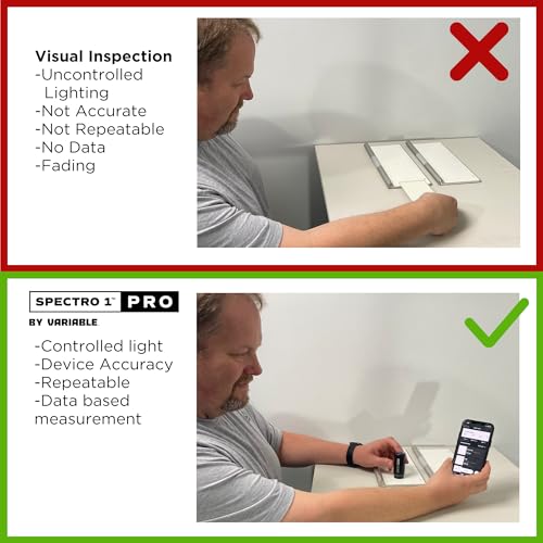 Spectro 1 Pro, Handheld Spectrophotometer & Colour Matching Tool (Not Impacted by Sheen or Gloss) Measures True Colour - Image 4