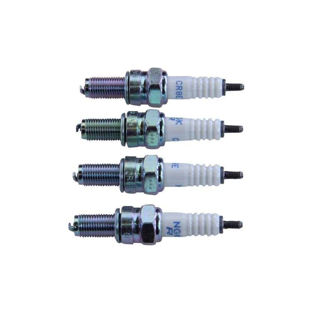 NGK4 Pack of Genuine OEM Standard Spark Plugs # CR8E-4PK