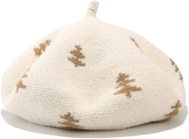 Cappello Albero di Natale Dolce Perfetto per Studenti Pittori Cappelli di  Zucca Autunno E Inverno Berretti retrò Donna Cappello-Bianco_56-58Cm :  Amazon.it: Abbigliamento