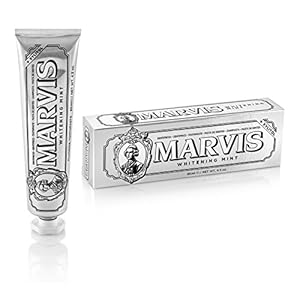 MARVIS® Whitening Mint 85 ml I Tandpasta vor een wittere glimlach I langdurige frisheid I frisse muntsmaak