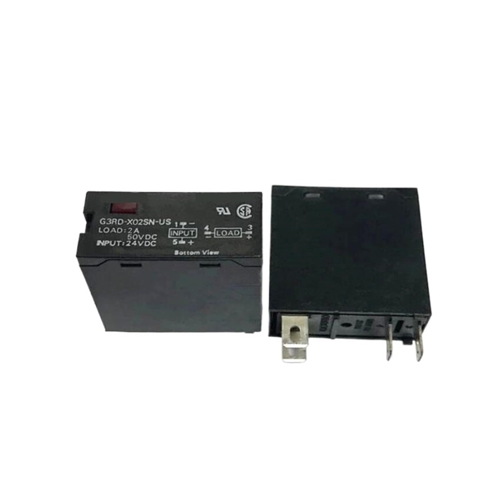 Evite fallos mecánicos con el relé G3RD-X02SN-US de 24V y 4 pines