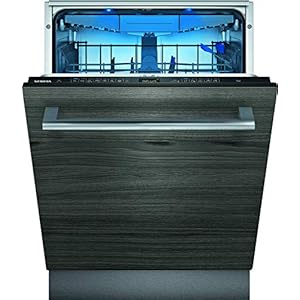 Siemens SX75ZX49CE iQ500 Vollintegrierter Geschirrspüler / C / 75 kWh / 2660 L/Jahr / Zeolith Trocknung / Smart Home kompatibel via Home Connect / glassZone im Oberkorb