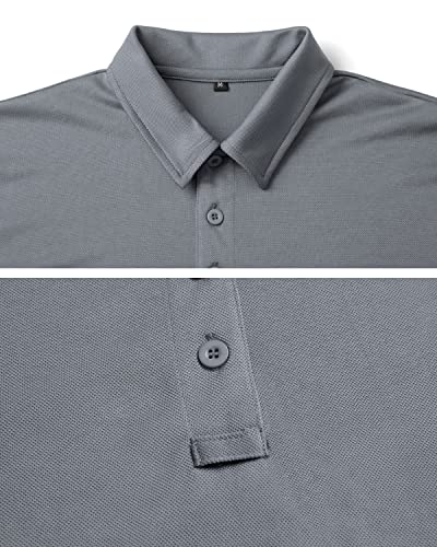 NAVEKULL Camisa polo tática de manga longa desempenho masculina secagem rápida leve militar ao ar li