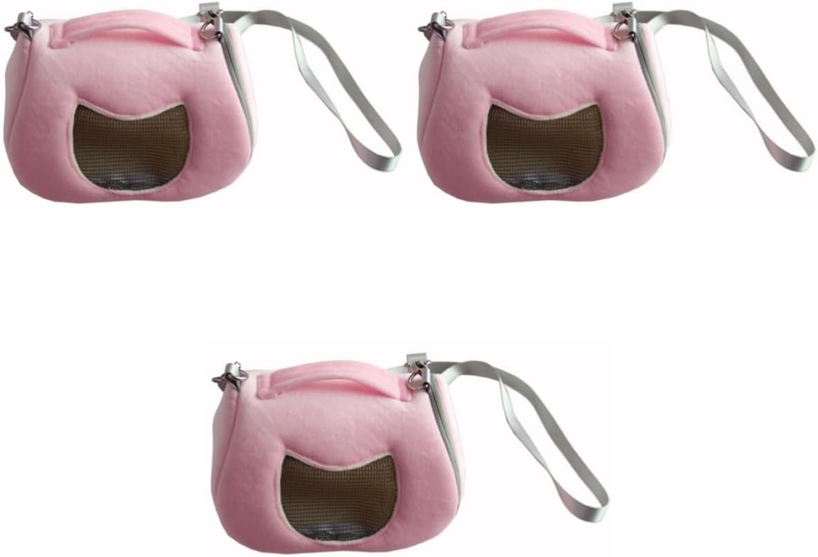 NOLITOY 3pcs Fashionable Small Pet Handbag for Outdoor Travel and Hiking Portable Pet Handbag for Cats Dogs
