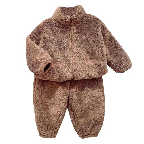 Tenue de maison en peluche enfant pour journées cocooning hivernales