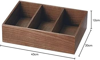 Amazon｜CDケース チェリーウッド 木製 小物入れ ボックス ダーク