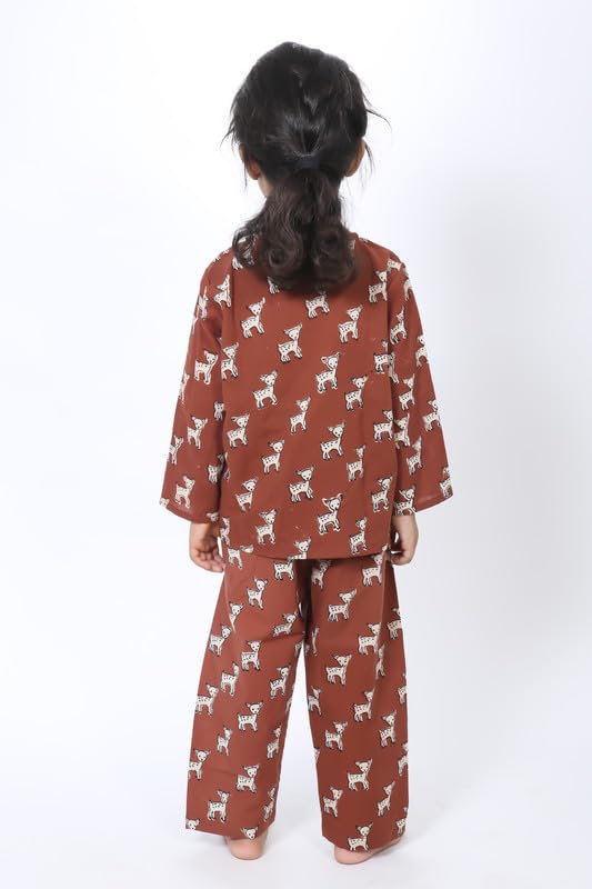 Image of Chheent Girls Cotton Night Suit | Baby Kids Sleep Suit | Pajama Set Boys | Kids Pajama Sets | Kids Dress | Kids Pant Set | Baby Suit
