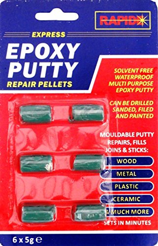 Waterproof Epoxy Putty Repair Pellets 6x5g Ceramic,Metal,Wood Plastic Etc Filler