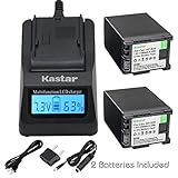 Kastar Ultra Fast Charger Kit + Battery Canon BP-828 BP-820 VIXIA GX10 XF400 XF405 HFG30 HFG40 HFM30 HFM31 HFM32 HFM301 HFM40 HFM41 HFM400 HF11 HF20 HF21 HF200 HG20 HG21 XA10 XA20 XA25 XA30 XA35