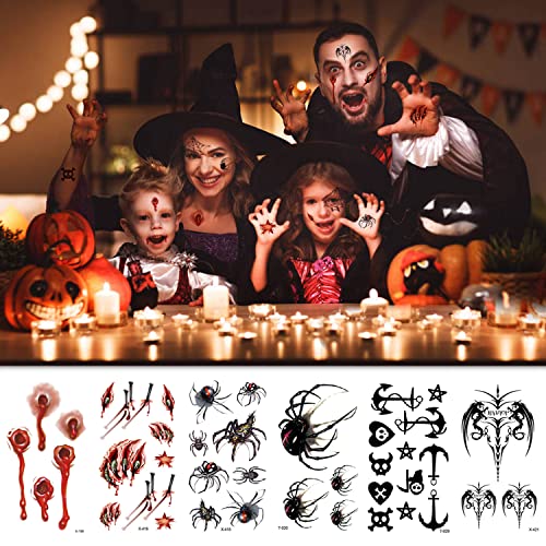 Zayvor 66Sheets Temporary Tattoos For Women Men, Waterproof Tiny Black Handrawn Tattoos, Fake Body Face Arm Chest Shoulder Foot Tattoos,Butterfly Flowers Planets Letters Temp Tattoo Sticker Set #TOP3