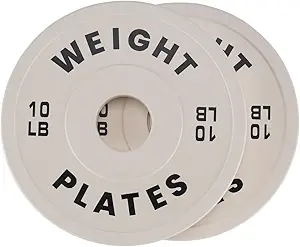 2 in Change Plates 1.25LB Pairs 2.5LB Pairs 5LB Pairs 10LB Pairs 17.5 LB 37.5 LB Set Fractional Weight Plates Set,Bumper plates for Gym Home,Rubber Coating & Steel