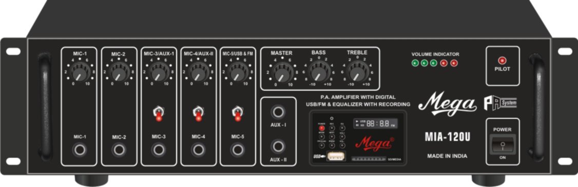 Mega MIA-120 Amplifier : Amazon.in: Musical Instruments