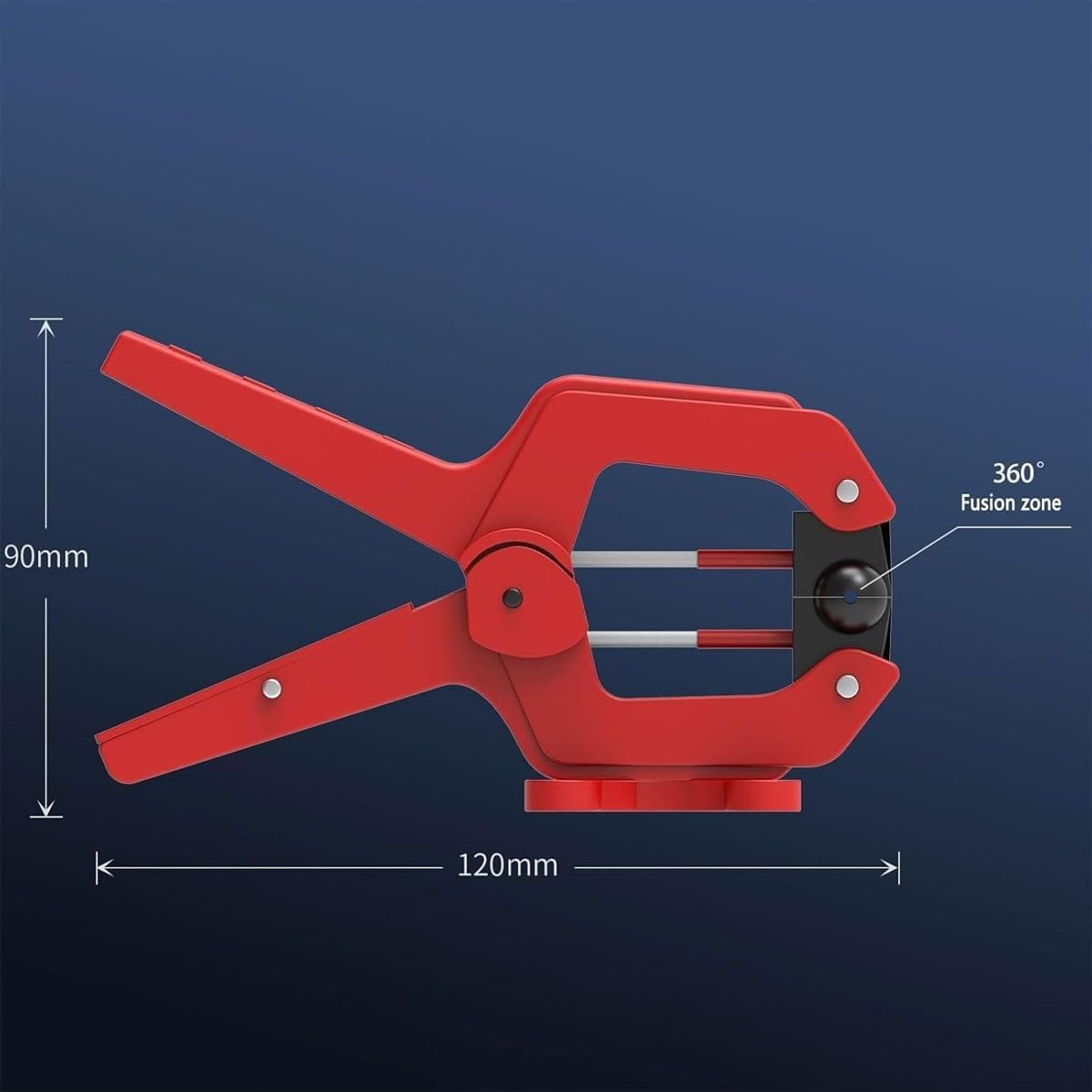 Giuntatrice a fusione per materiali di consumo per stampa 3D, saldatrice per filamenti per stampa 3D con timer, strumento per giuntare filamenti, riparazione filamenti rotti