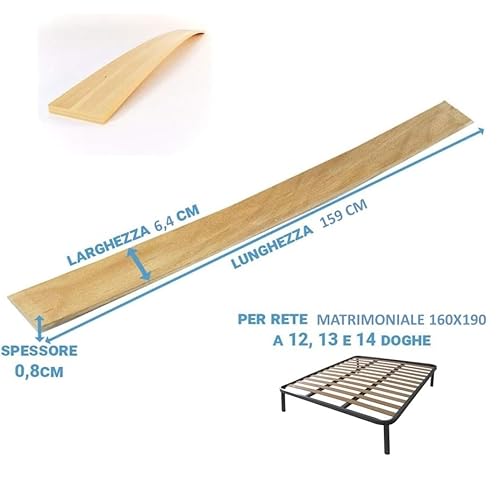 DOGHE in legno per Ricambio RETI Letto