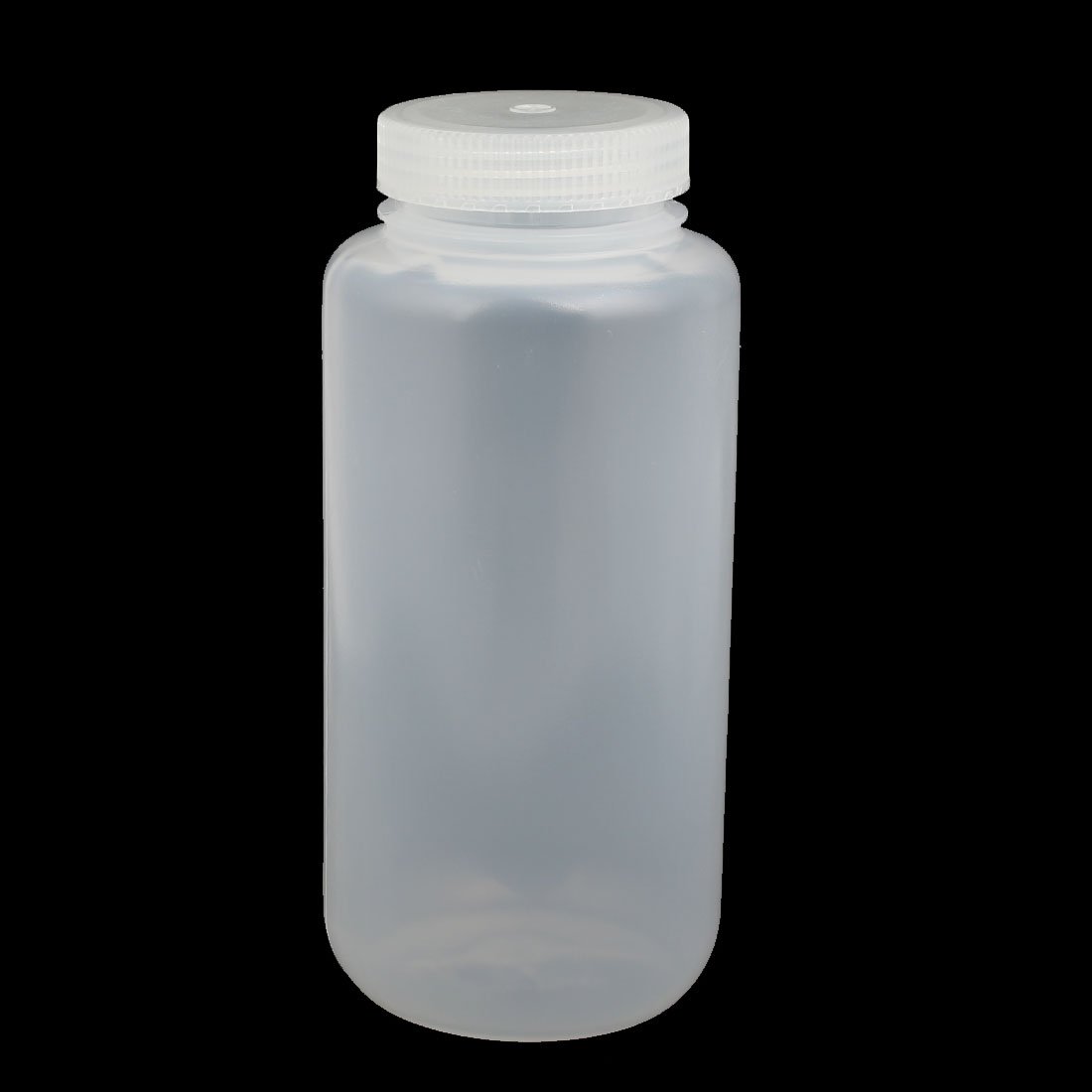 Aexit 92mm Diameter gauge 190mm Height 1000ml HDPE Plastic Round Bottle White